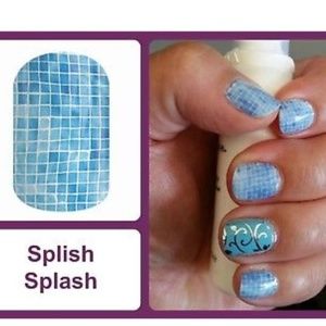 Jamberry Full Sheet Nail Wraps - Splish Splash